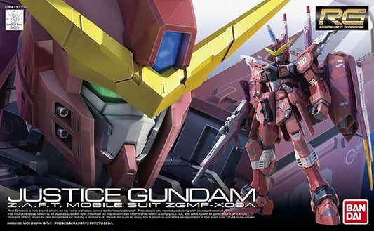 Gunpla: Real Grade - Gundam SEED #009 Justice Gundam